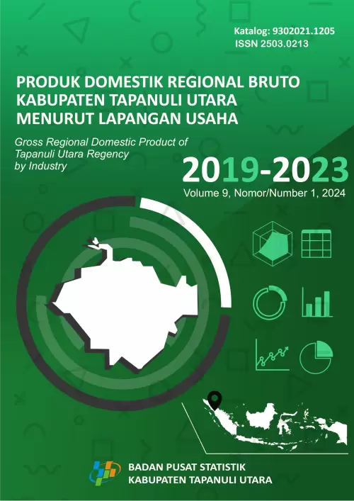 Produk Domestik Regional Bruto Kabupaten Tapanuli Utara Menurut Lapangan Usaha 2019-2023
